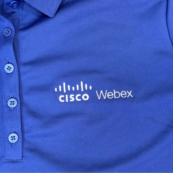 Women’s Nike Dri-Fit Cisco WebEx Branded Polo Shirt - Size XXL - Picture 5 of 6